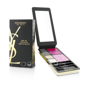 Very YSL Makeup Palette (Silver Edition) (1x Blush, 2x Lipcolour, 4x Eyeshadow, 3x Applicator)