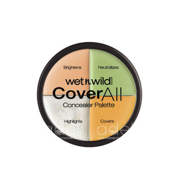 Корректор для лица 4 тона Coverall Concealer Palette