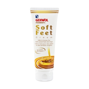 GEHWOL Шелковый крем для ног с гиалуроновой кислотой Fusskraft Soft Feet Cream (молоко и мед)