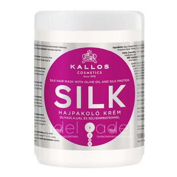 Маска для волос с оливковым маслом и протеином шелка Silk Hair Mask With Olive Oil And Silk Protein