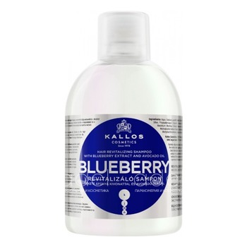 Оживляющий шампунь с экстрактом черники Blueberry