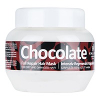 KALLOS COSMETICS Интенсивная регенерирующая маска для сухих и посечённых волос «Шоколад» Chocolate